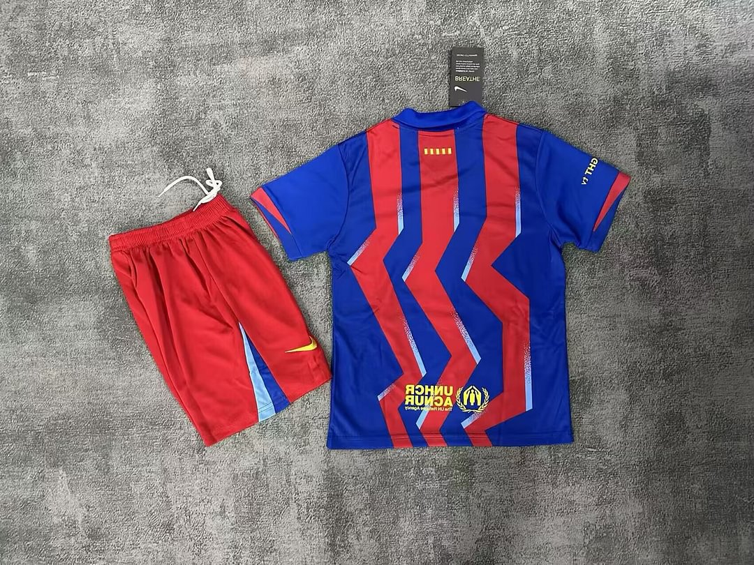 2025/2026 Barcelona Fourth Away Football Jersey 1:1 Thai Quality Kids Size:football jersey mysite: unitedjerseyfootball 邓江浪:football