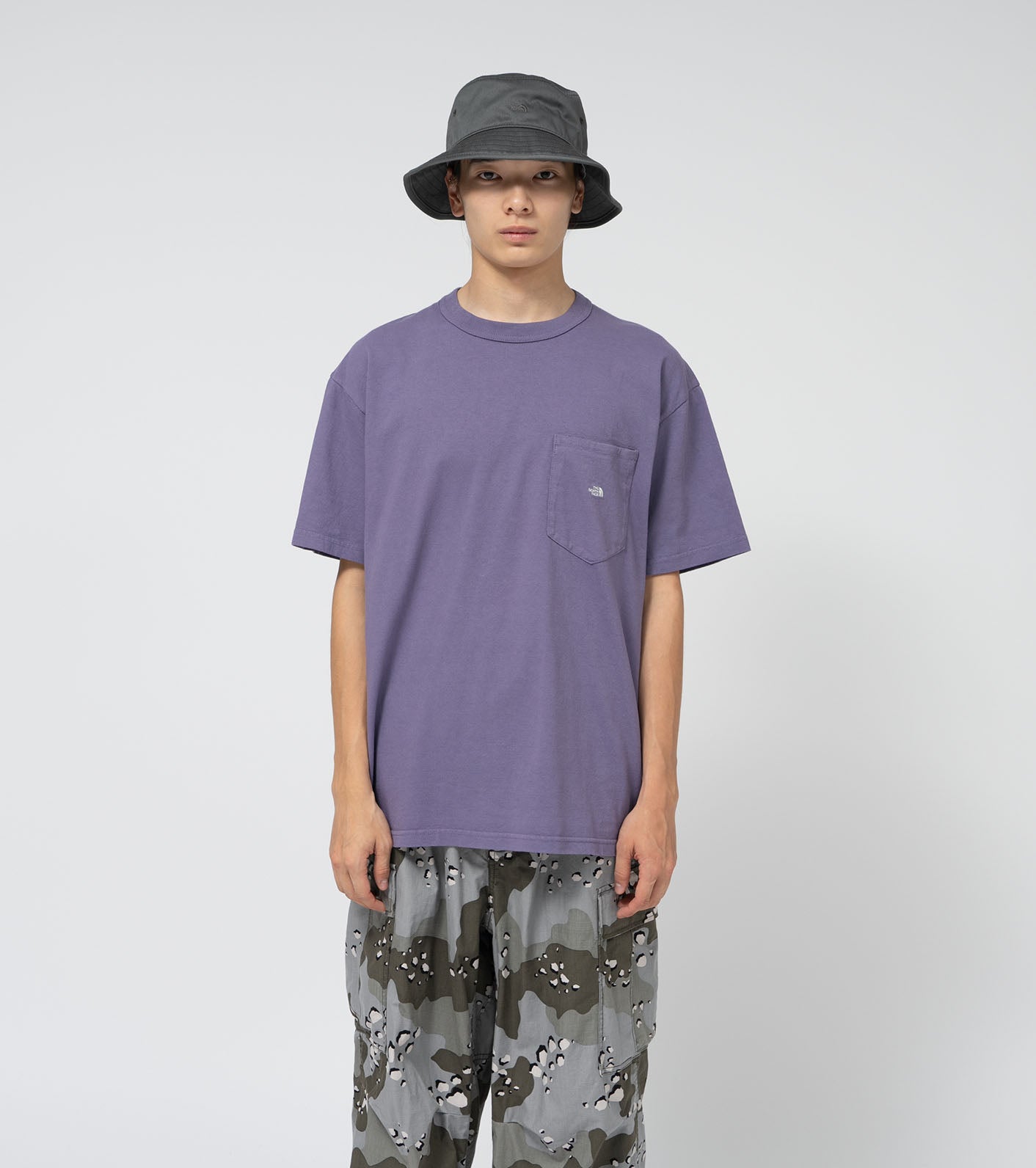 THE NORTH FACE PURPLE LABEL 7oz Pocket Tee  N25SI102 