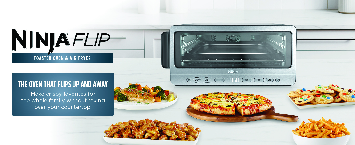 ninja flip oven, toaster oven