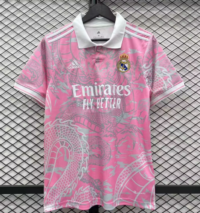 23/24 Real Madrid Pink Special Edition Football Shirt-mysite Custom Football Kit- Nextkits