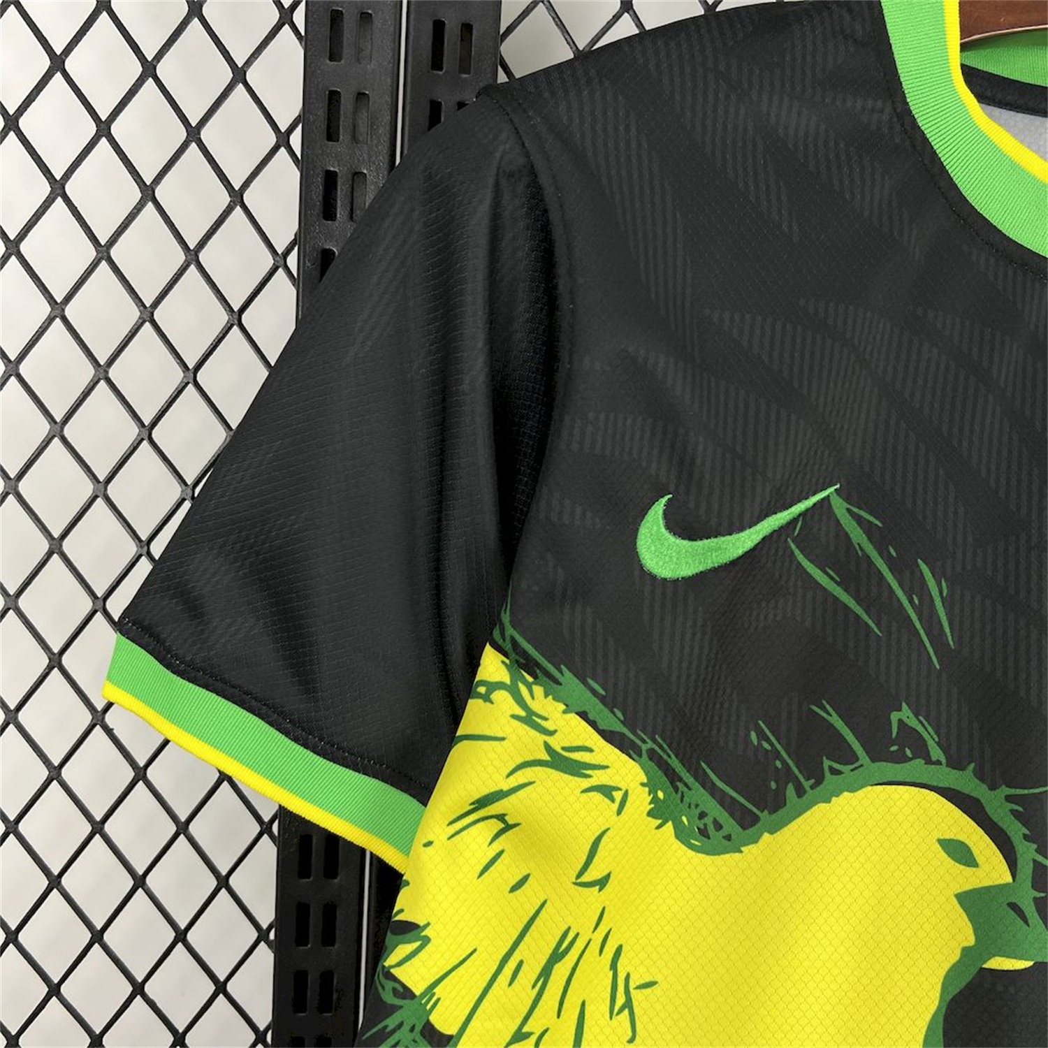 UltraTrikot-Brazil 25-26 Yellow Dove Black Jersey - Fans Version