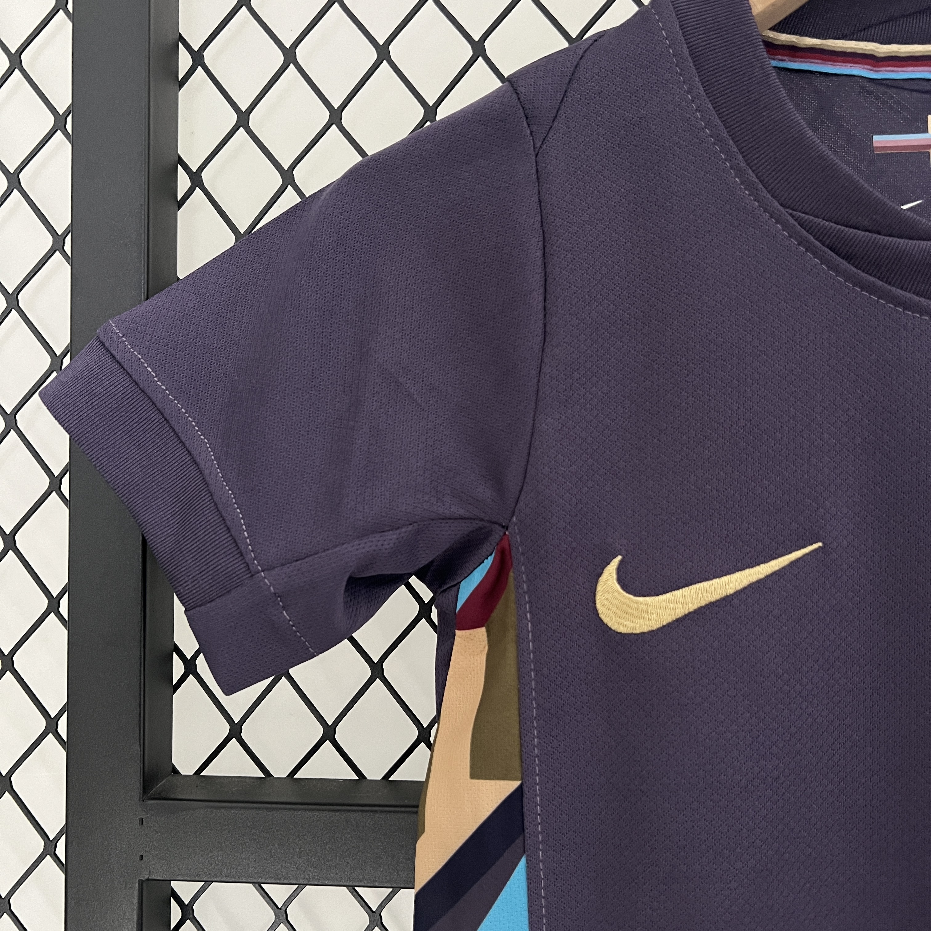 GlobeJersey-England 2024 Away Stadium Kids Kit