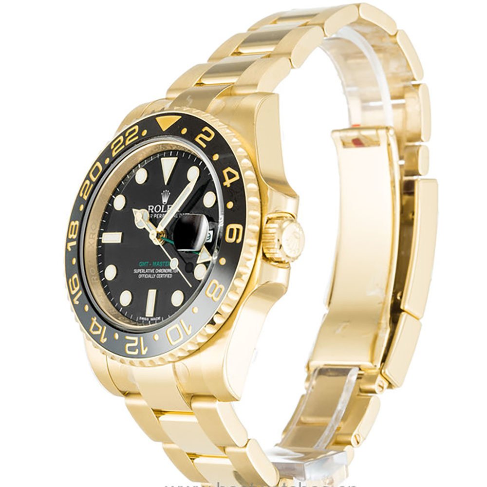 Replica Rolex GMT-Master II 40mm Black Dial 116718-fasswatch