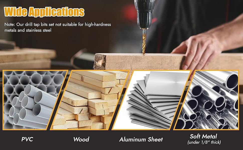 drill tap and counterbore set