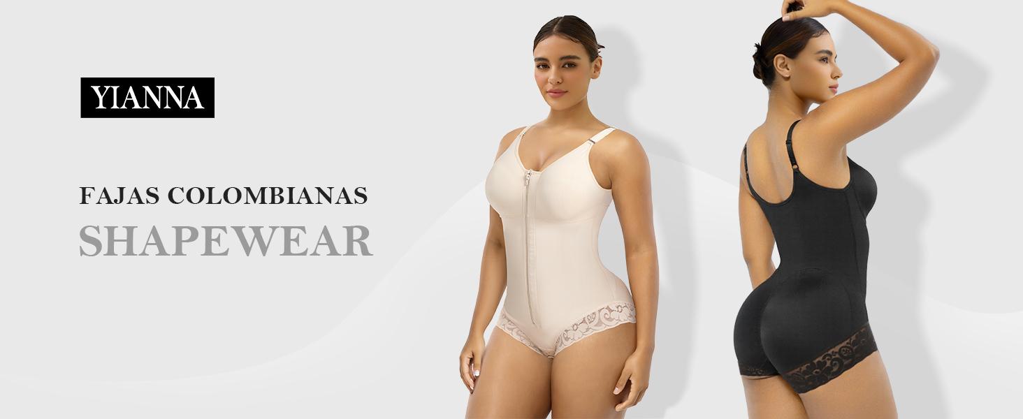 YIANNA Overbust Fajas Colombianas Shapewear for Women Tummy Control Brief Shaper SpringStatements