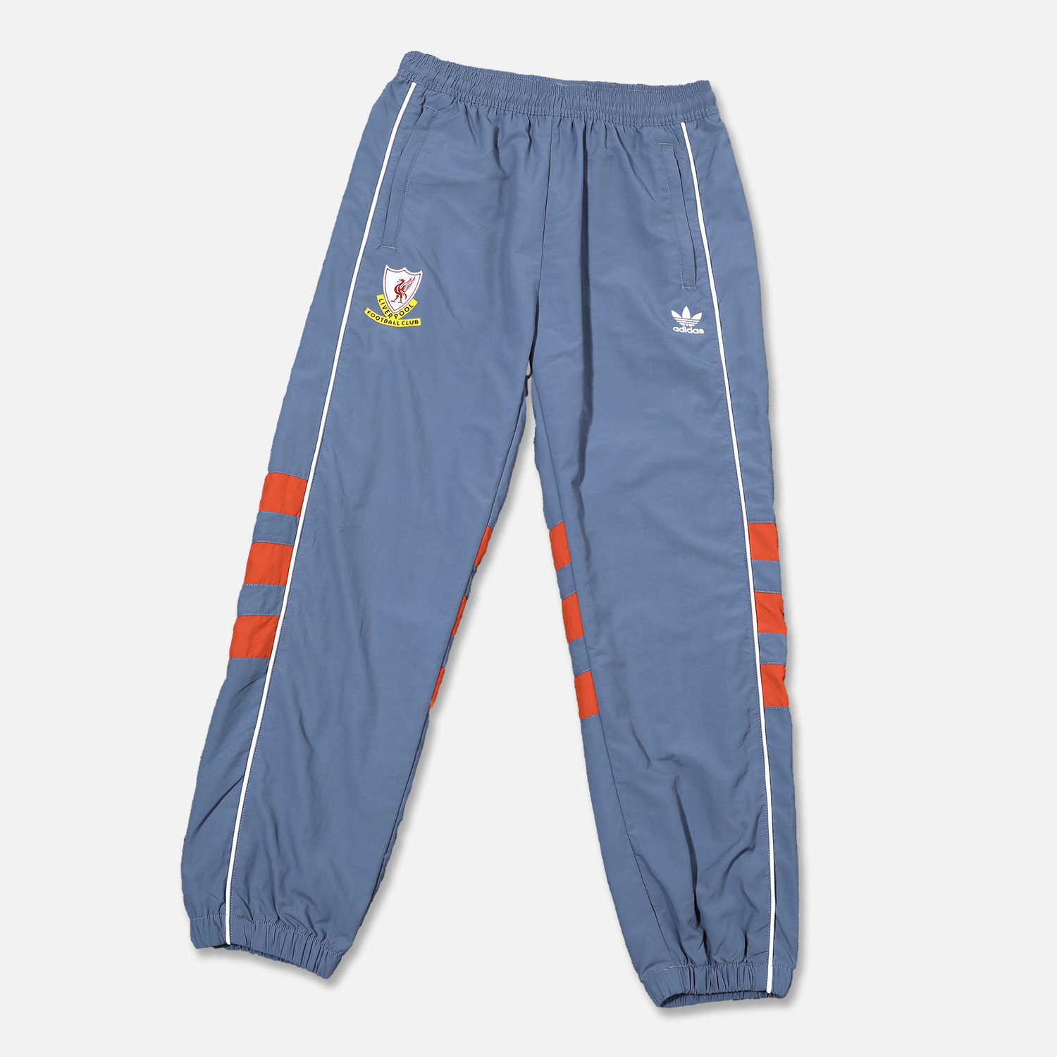 Higojerseys-Liver.pool 24-25 Grey Throwback Windbreaker Suit - Jackets & Pants