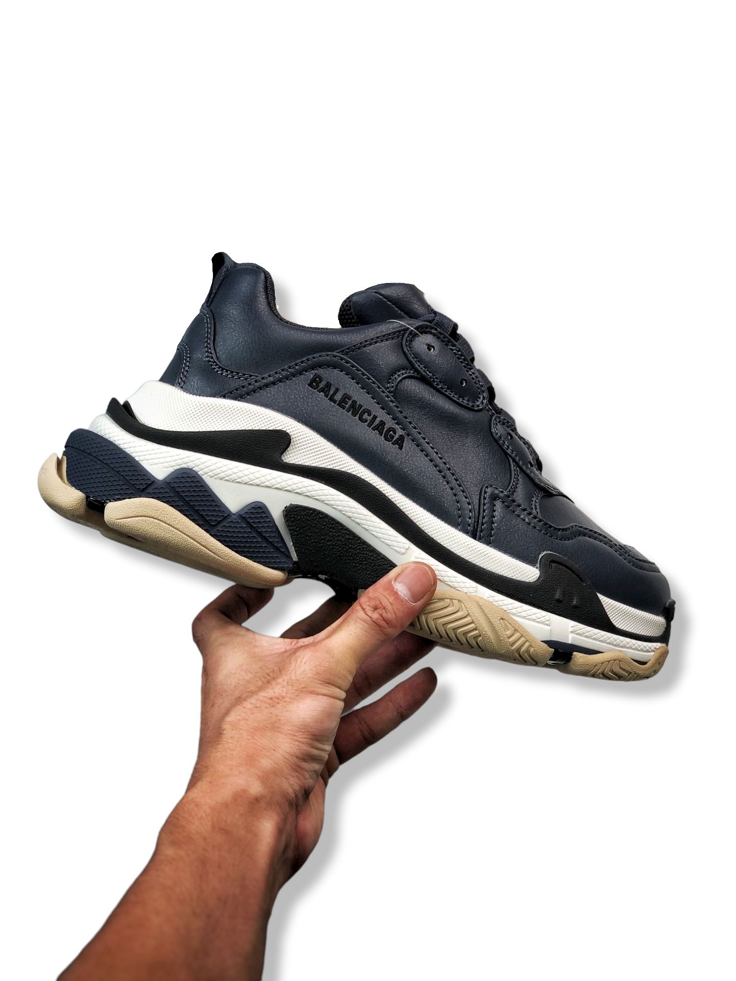 Balenciaga Triple S Sneaker in Stone Blue、mysite、Cacoeks