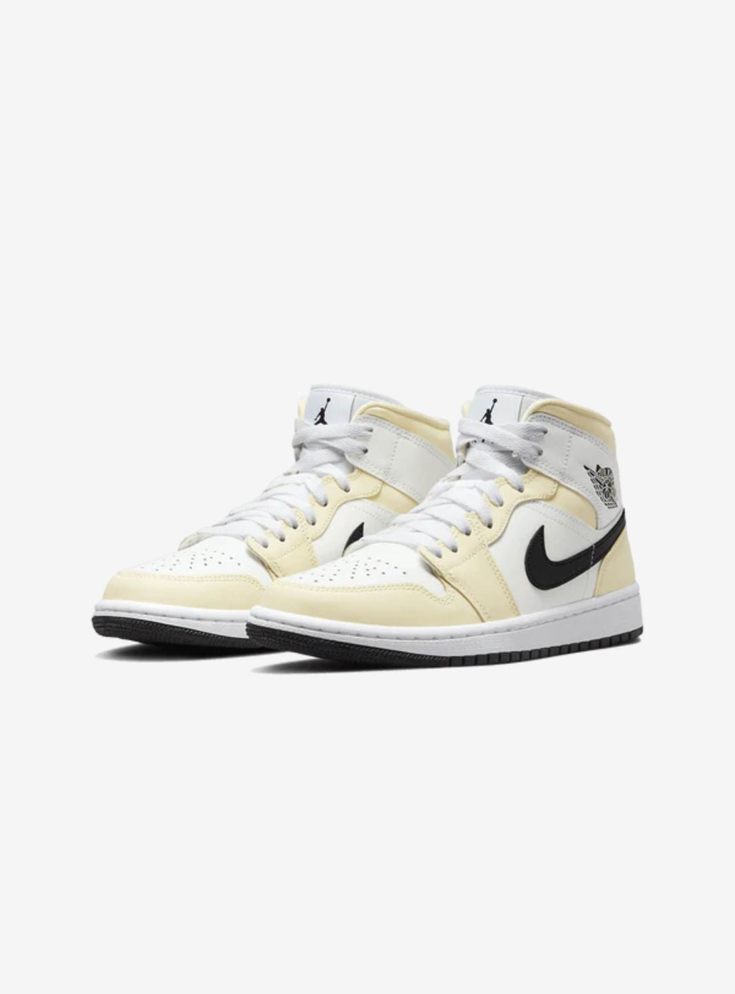 Air Jordan 1 Mid Coconut Milk、JORDAN、Cacoeks