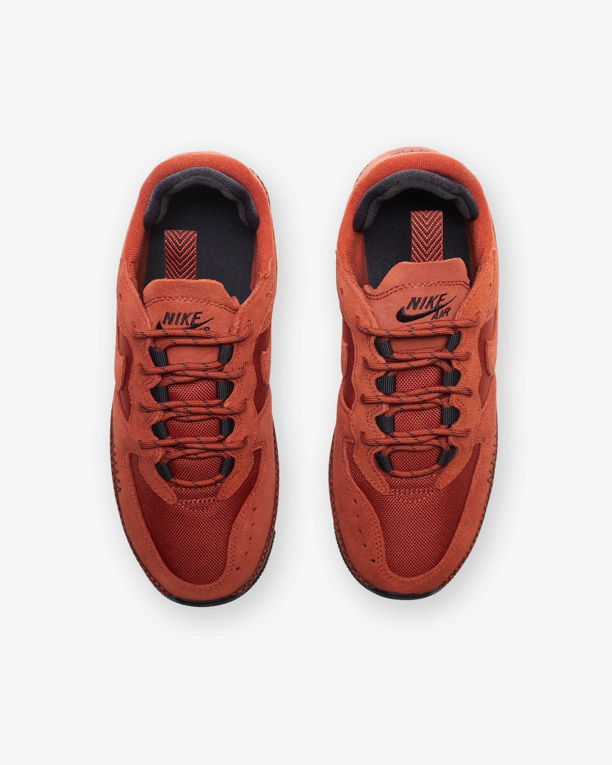 NIKE WOMEN'S AIR FORCE 1 WILD - RUGGEDORANGE/ BLACK