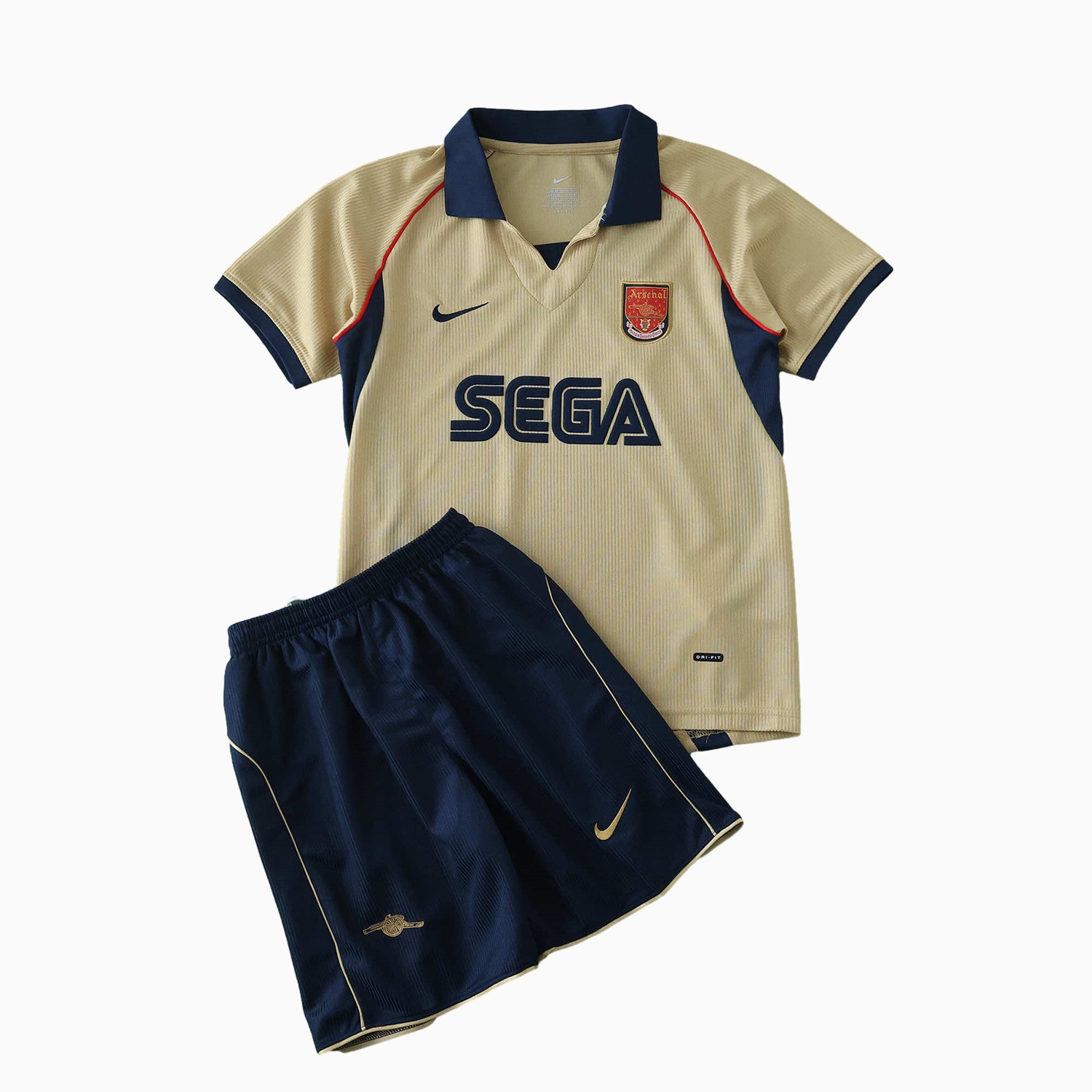 Funinjersey-Retro Arsenal 2001-02 Away Kids Kit