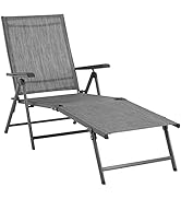 Patio Lounge Chair Patio Chaise Lounges Patio Folding Lounge Chairs for Outside Patio Pool Beach ...