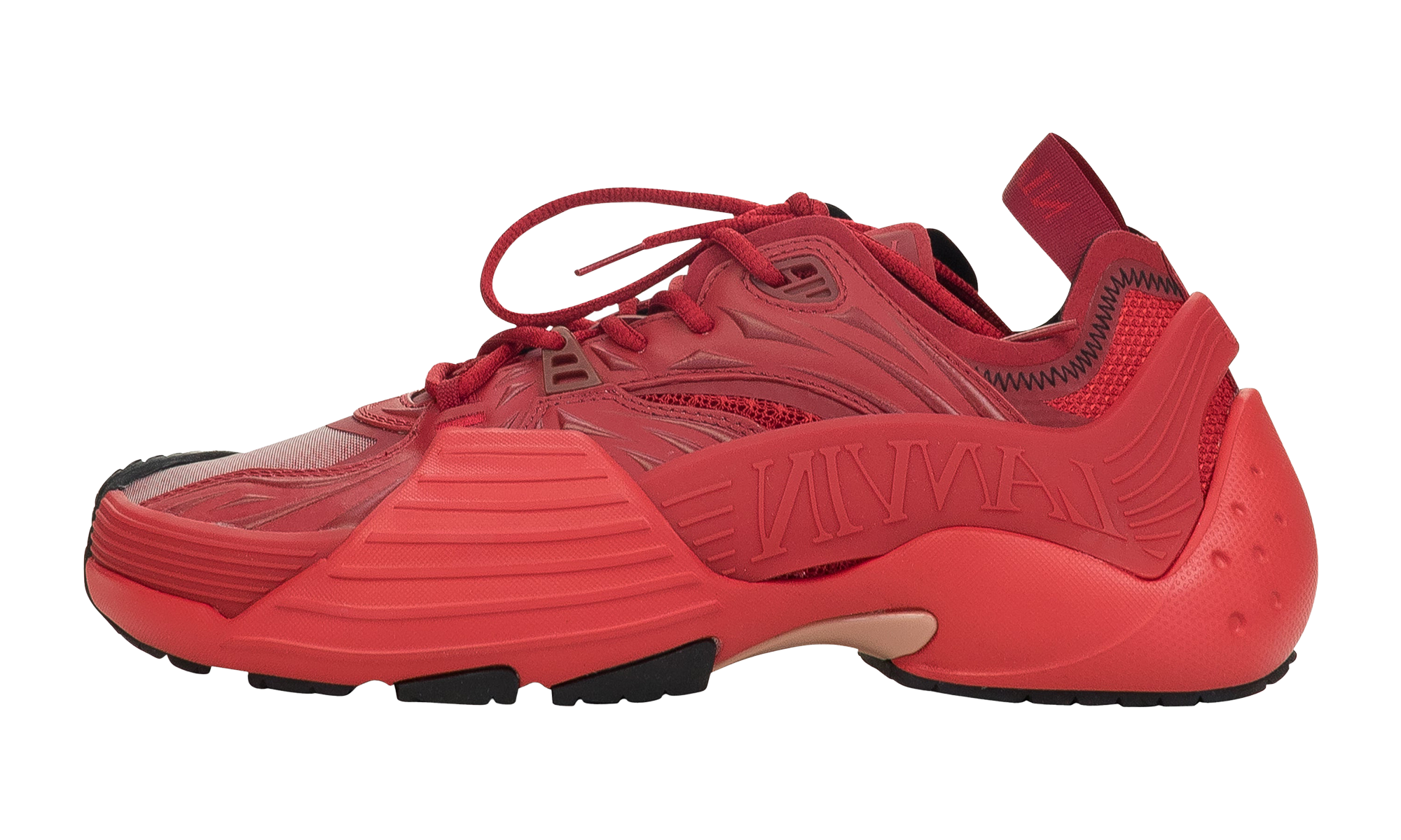 LANVIN FLASH-X LOW TOP SNEAKERS "Rouge A Levre Lipstick"、mysite、Cacoeks