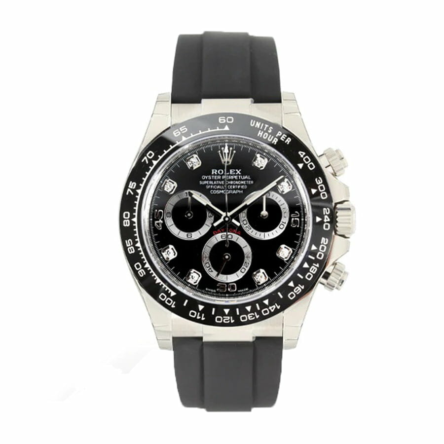 Rolex Daytona 116519LN Oysterflex Diamond Replica-fasswatch