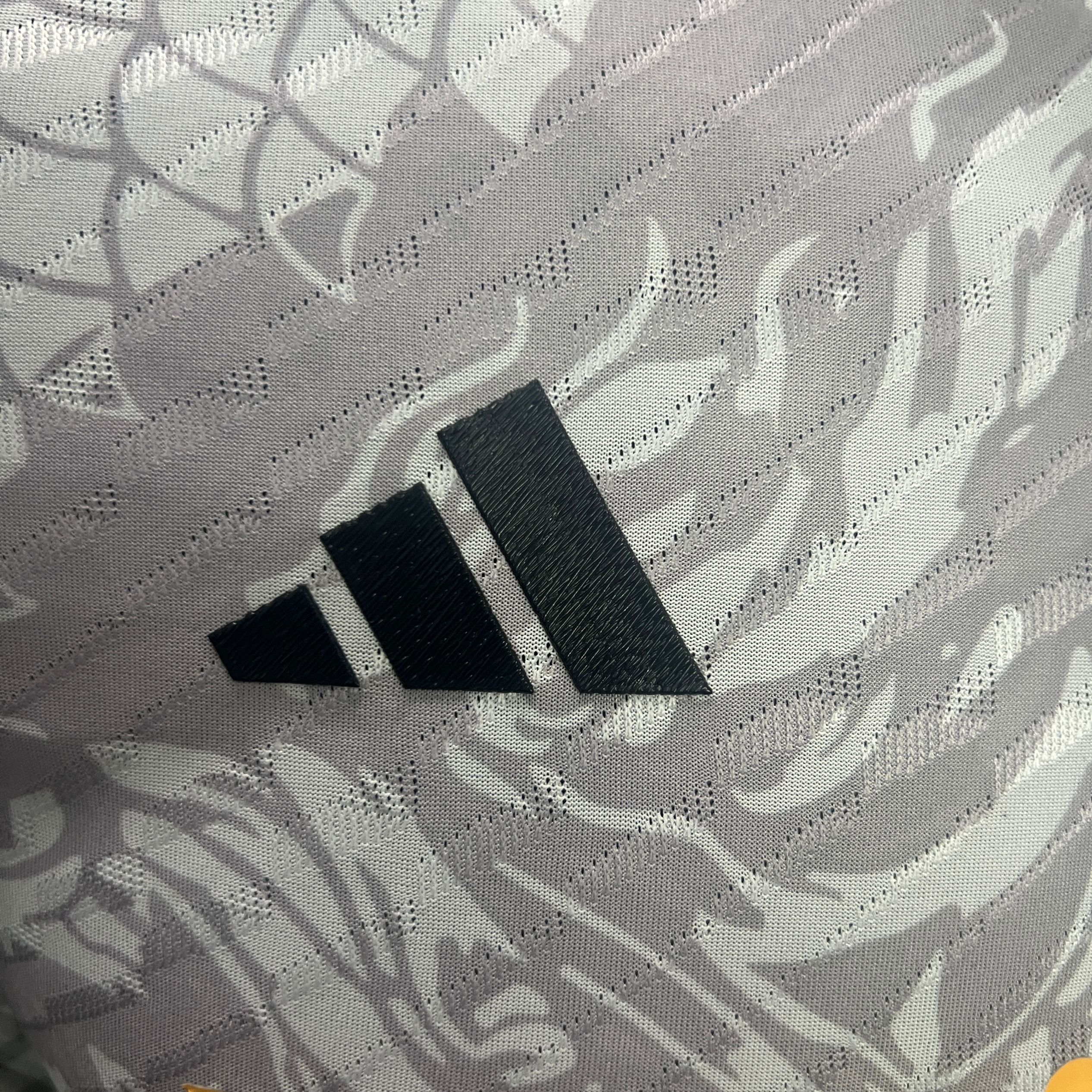 Higojerseys-Real Madrid 24-25 Black Dragon Special Edition Gray Jersey - Player Version