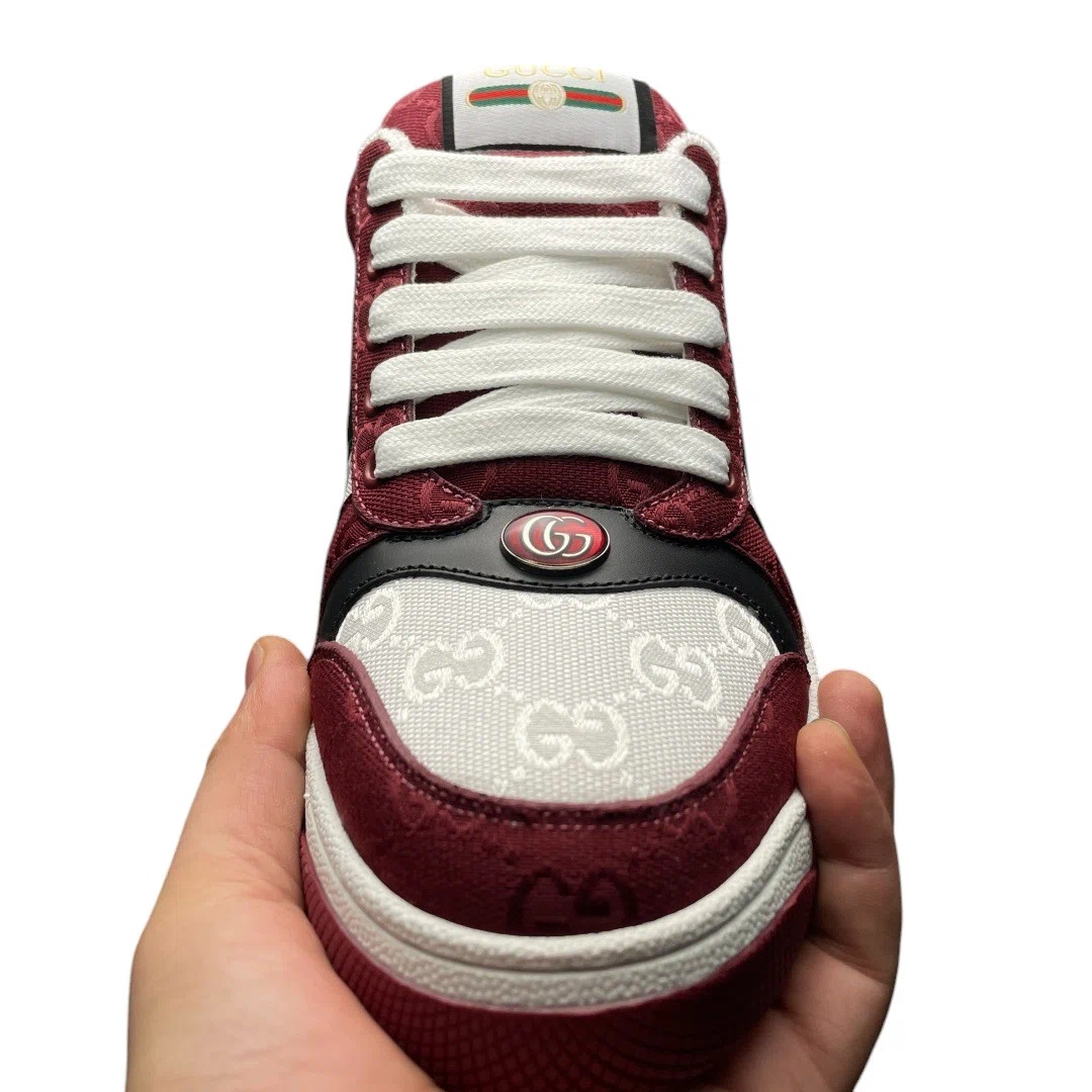 Gucci Screener Sneaker in Rosso Ancora、mysite、Cacoeks