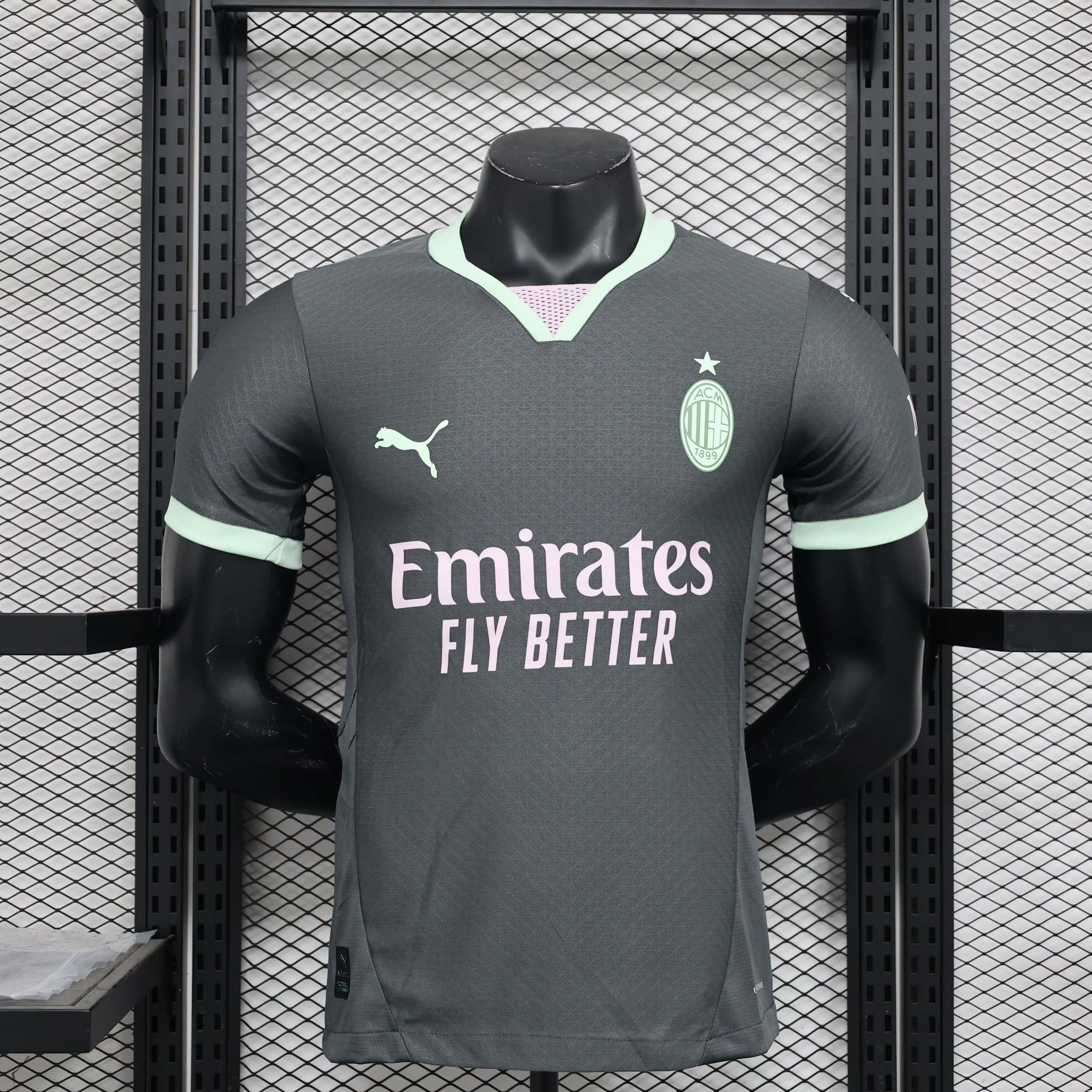 2024/2025 Player Version AC Milan Third Away Soccer Jersey 1:1 Thai Quality:football jersey mysite: unitedjerseyfootball 邓江浪:football