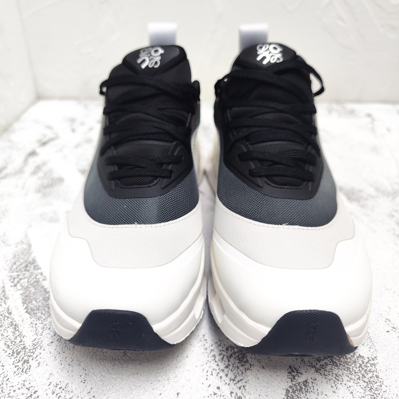 CLOUDTILT 2.0 SNEAKER PALE GRAY MIX BLACK CALFSKIN AND BREATHABLE MESH、mysite、Cacoeks