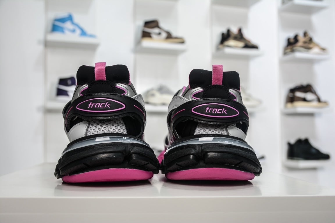 Balenciaga Track Trainer Grey Pink Black、mysite、Cacoeks