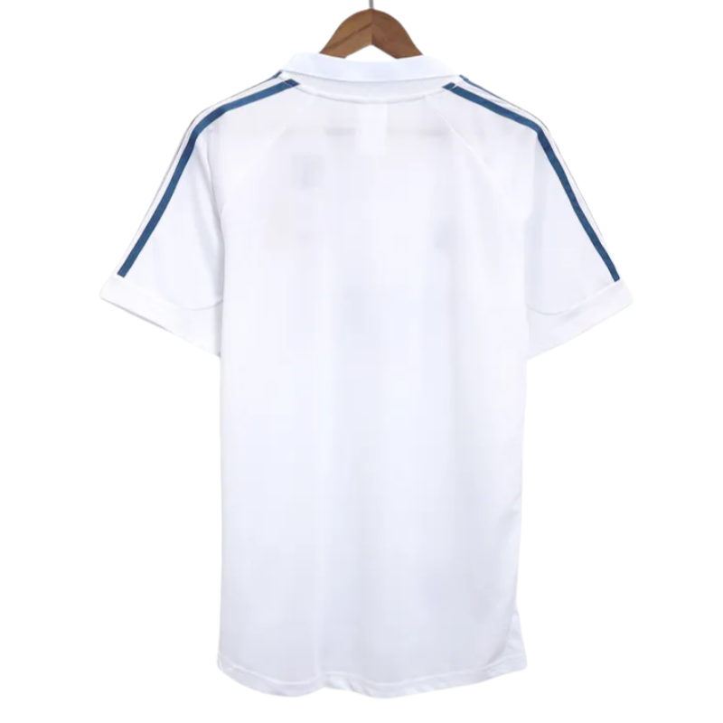 01-02 Real Madrid home soccer jersey-Retro version: Ajax 24-25 Home Stadium Jersey - Fans Version mysite: Adidas luxuryfootballshirts.com: https://www.luxuryfootballshirts.com/