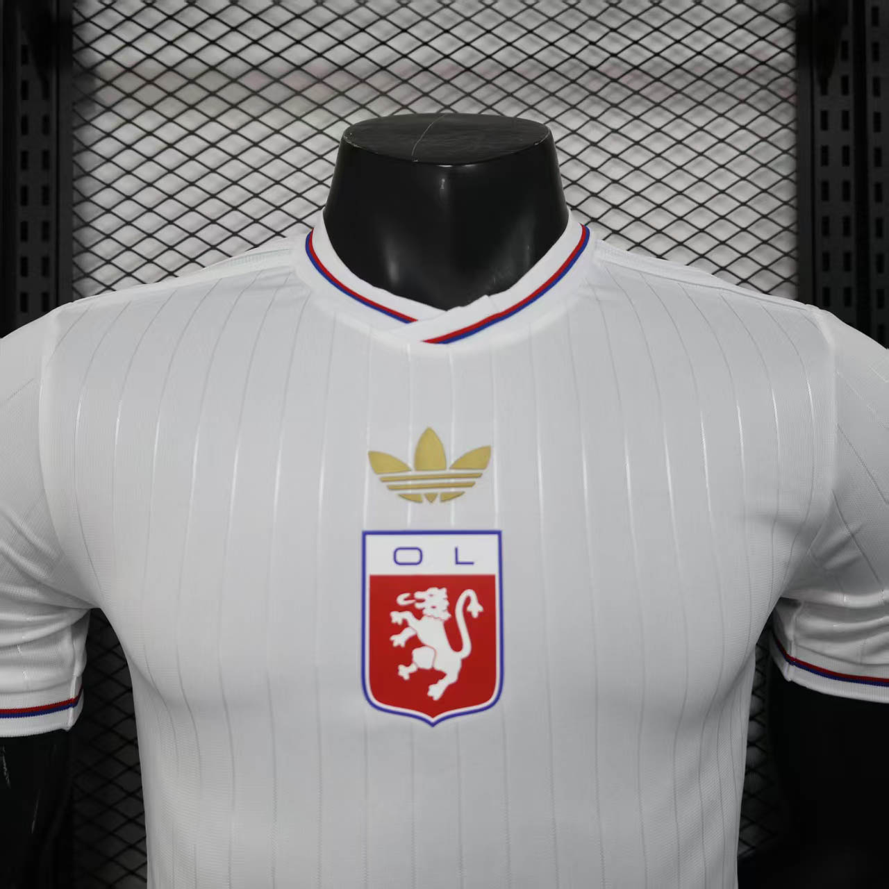 2024/2025 Player Version Lyon 75th Anniversary Edition Off White Football Shirt 1:1 Thai Quality:football jersey mysite: unitedjerseyfootball 邓江浪:football