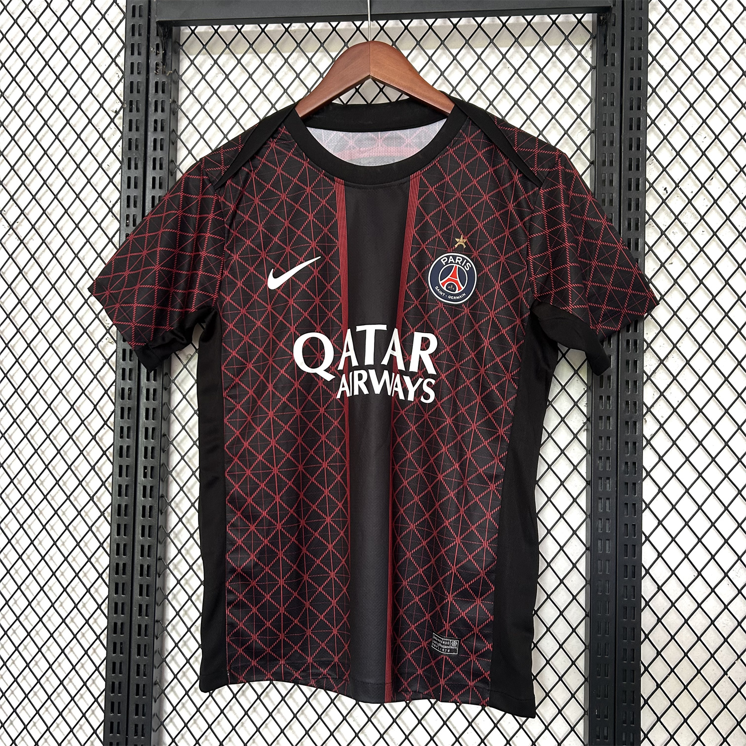 UltraTrikot-Paris Saint-Germain PSG 25-26 Red Pre-Match Training Jersey - Fans Version