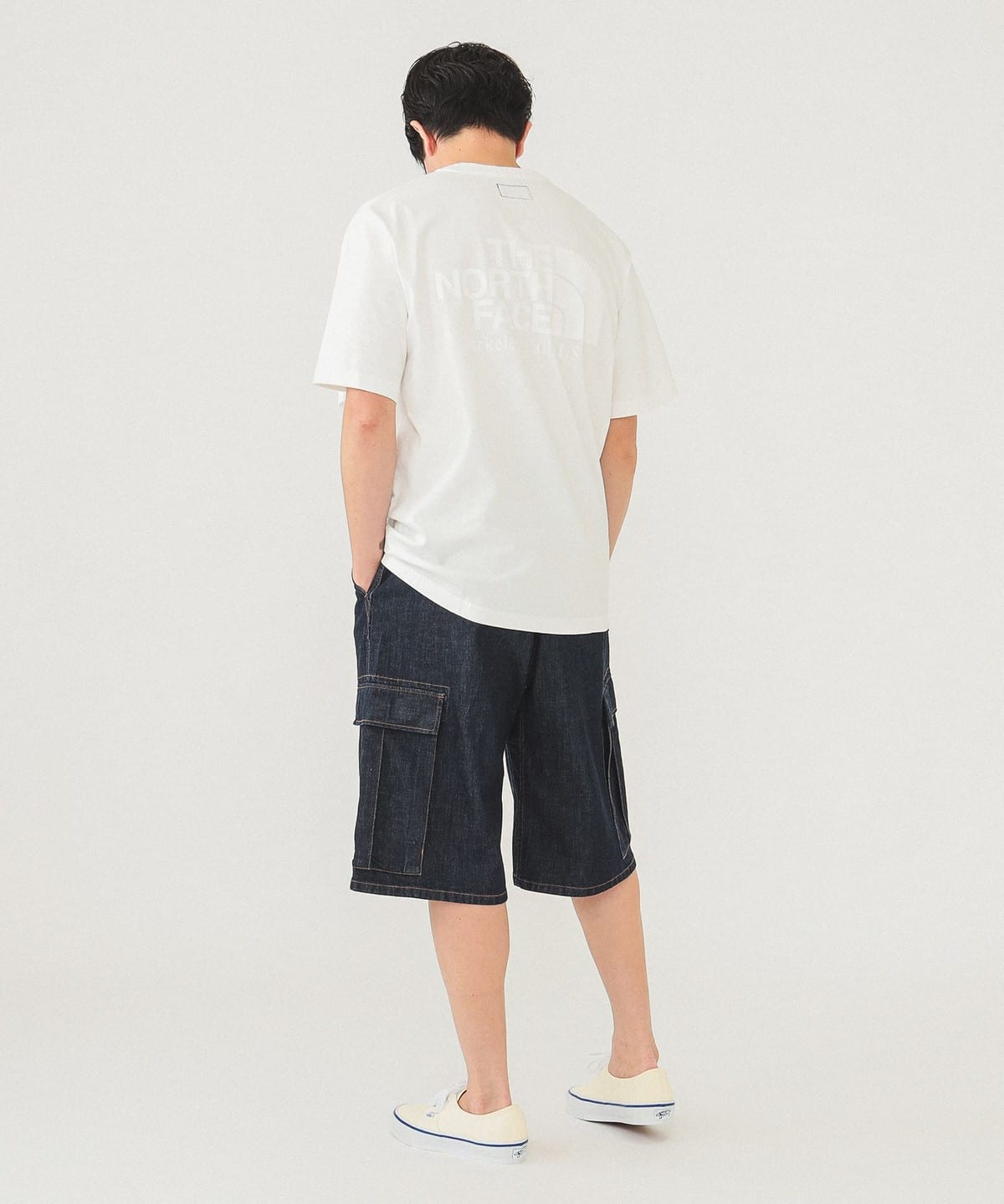 BEAMS x THE NORTH FACE PURPLE LABEL Logo S/S T-shirt  N25SI112 