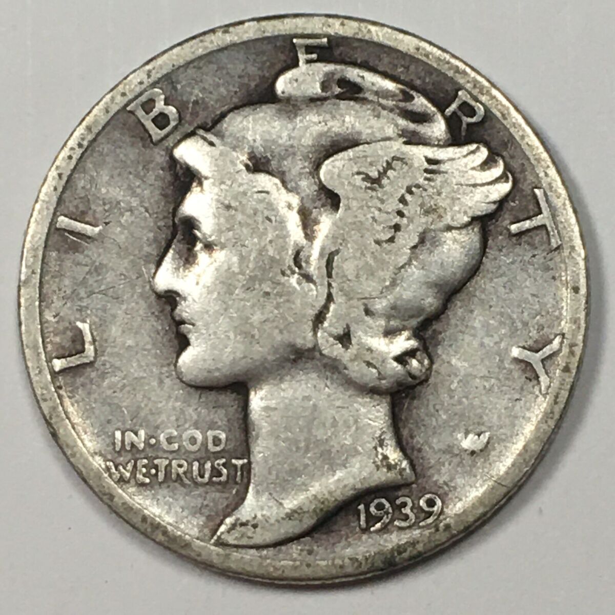 1939 United States Mercury Dime - Very Good (VG) KM#140 - 90% Silver - 6653  | eBay