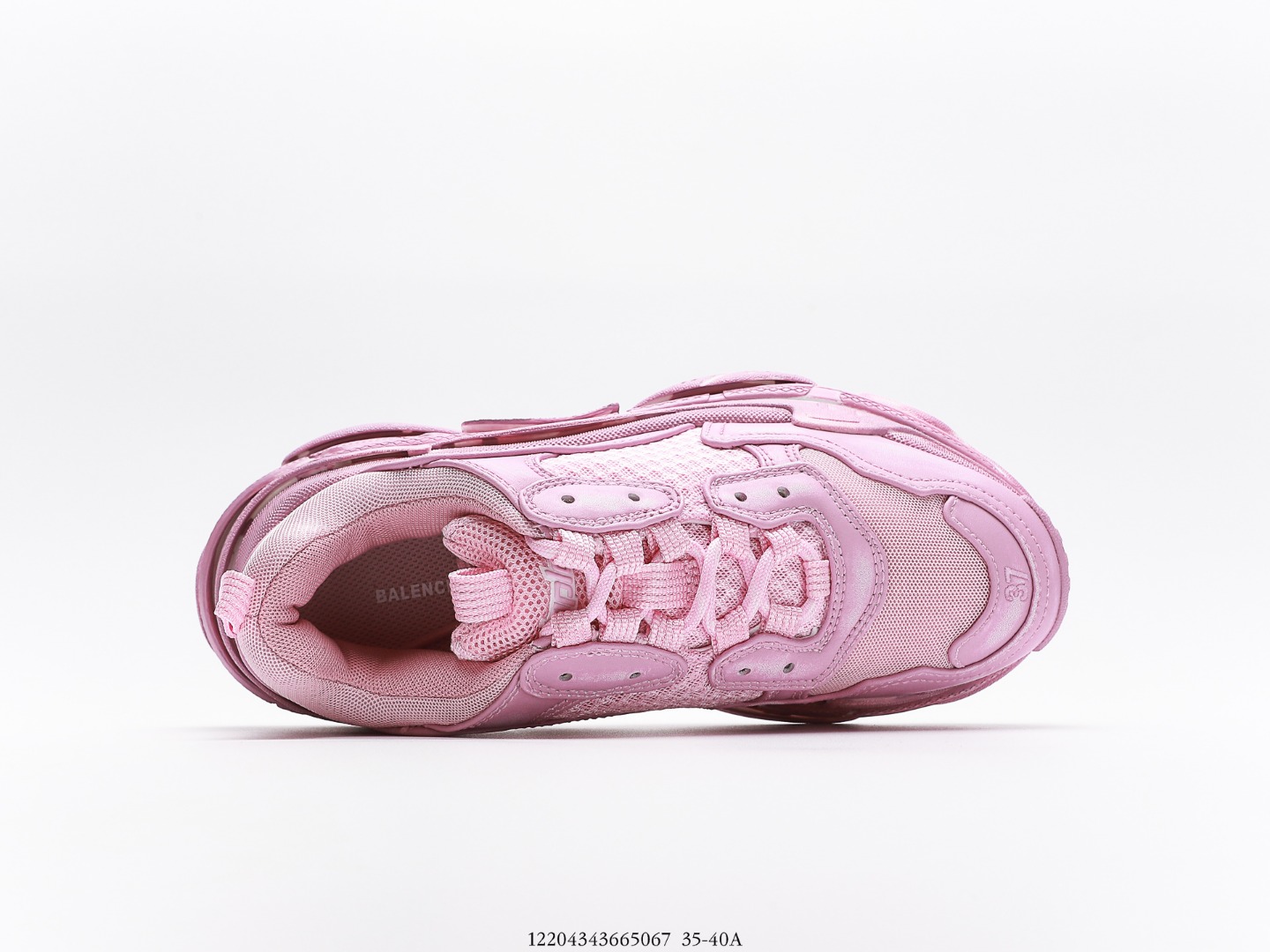 Balenciaga Triple S Sneaker in Faded Pink、mysite、Cacoeks