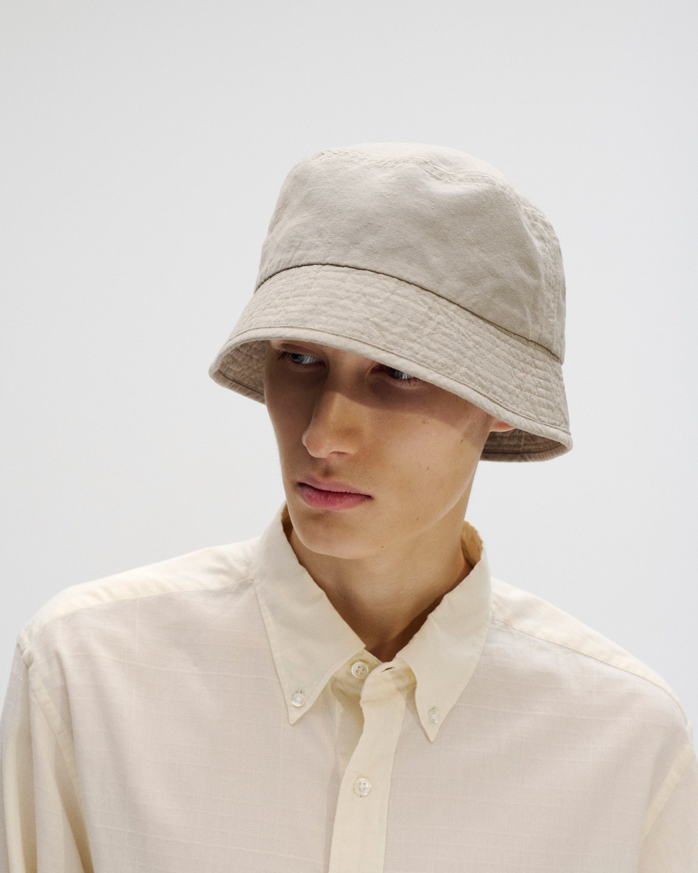 SOPHNET. 25S/S LINEN WOOL WASHER HAT  SOPH-250023 