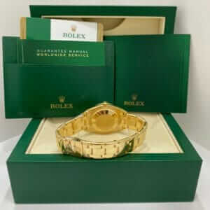 Rolex Pearl Master 81208 Gold & Diamond Dial Replica 5 sad