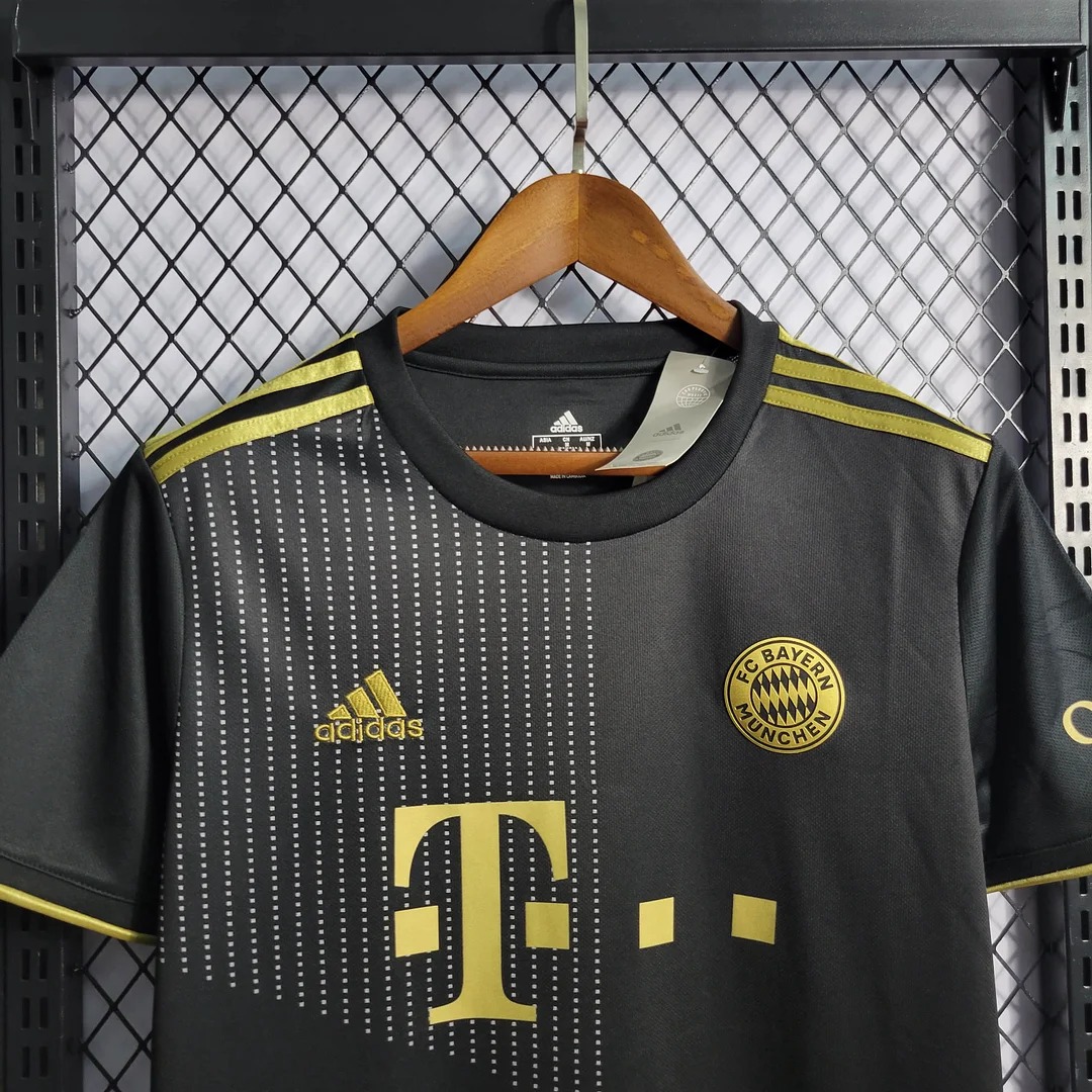 ManixJersey.com | Retro Bayern Munich 21-22 Away Stadium Jersey -Customize Name, Number and Patch | Worldwide Shipping