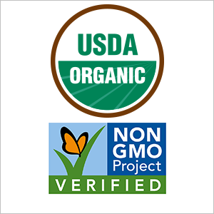 USDA Certified Organic - Non-GMO Verified