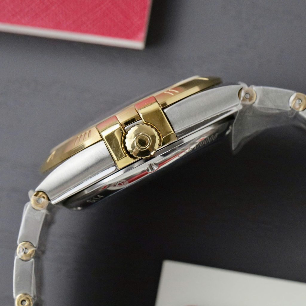 Đồng Hồ Omega Constellation Co-Axial Fake 1 1 Cao Cấp Dây Kim Loại 38mm (2)