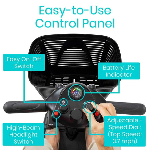 Enhanced Features with Mobility Scooter Series A VH EXCLUSIVE COLORS