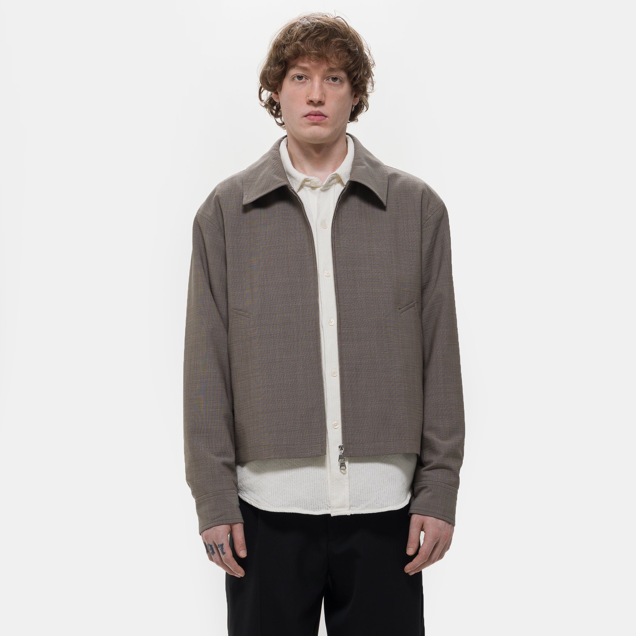 Mail Jacket in Gravel