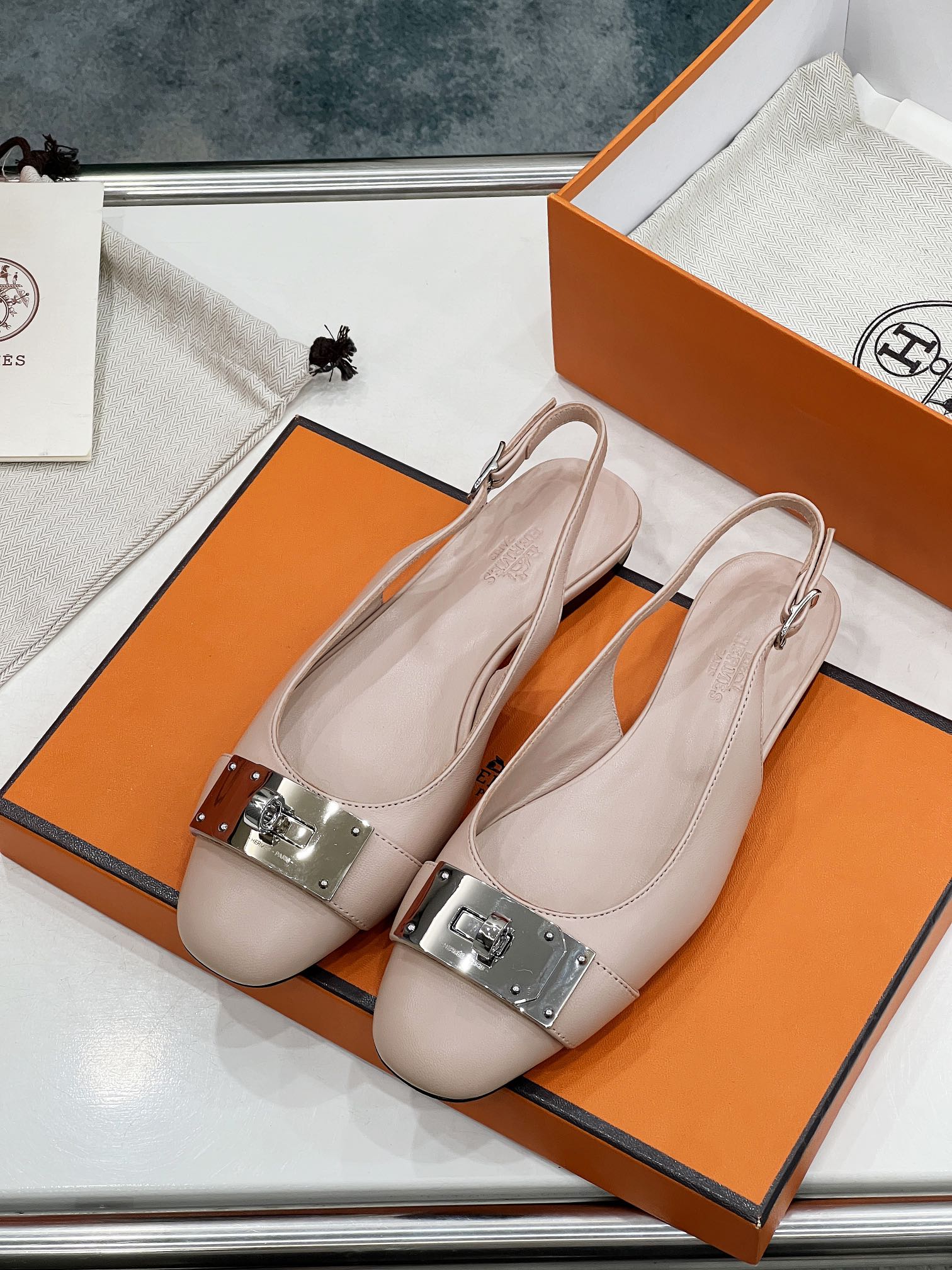 INNOCENTE SLINGBACK LIGHT PINK CALKSIN、mysite、Cacoeks
