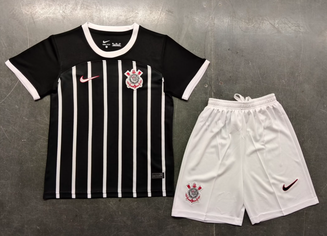 23/24 Corinthians Home Football Shirt Kids Size Suit-mysite Custom Football Kit- Nextkits