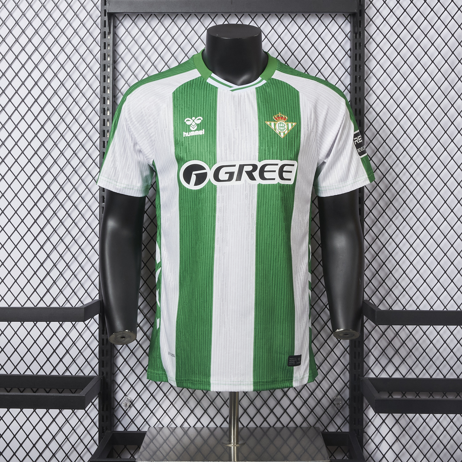 foot-Real Betis 25-26 Home Stripes Jersey - Player Version