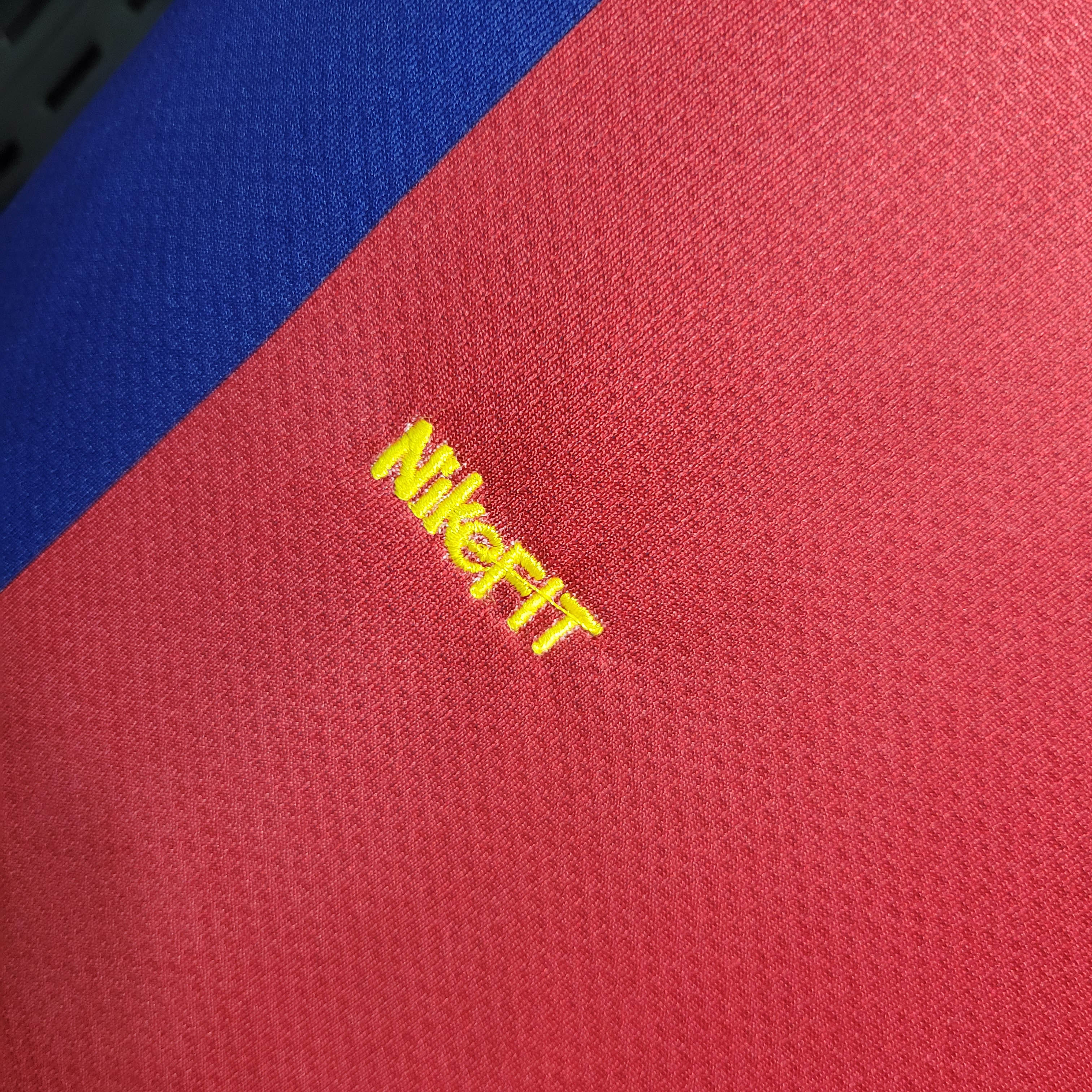 Retro Barcelona Football Shirt Home 2007/2008 1:1 Thai Quality:football jersey mysite: unitedjerseyfootball 邓江浪:football