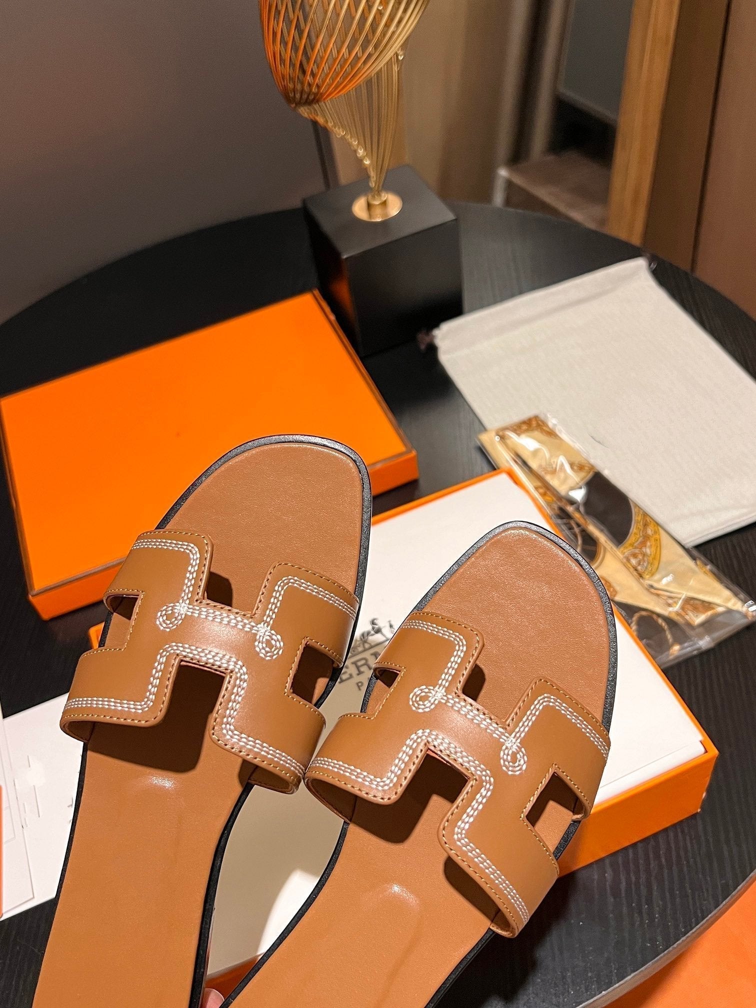 0RAN SANDAL Calfskin Sandstone、mysite、Cacoeks