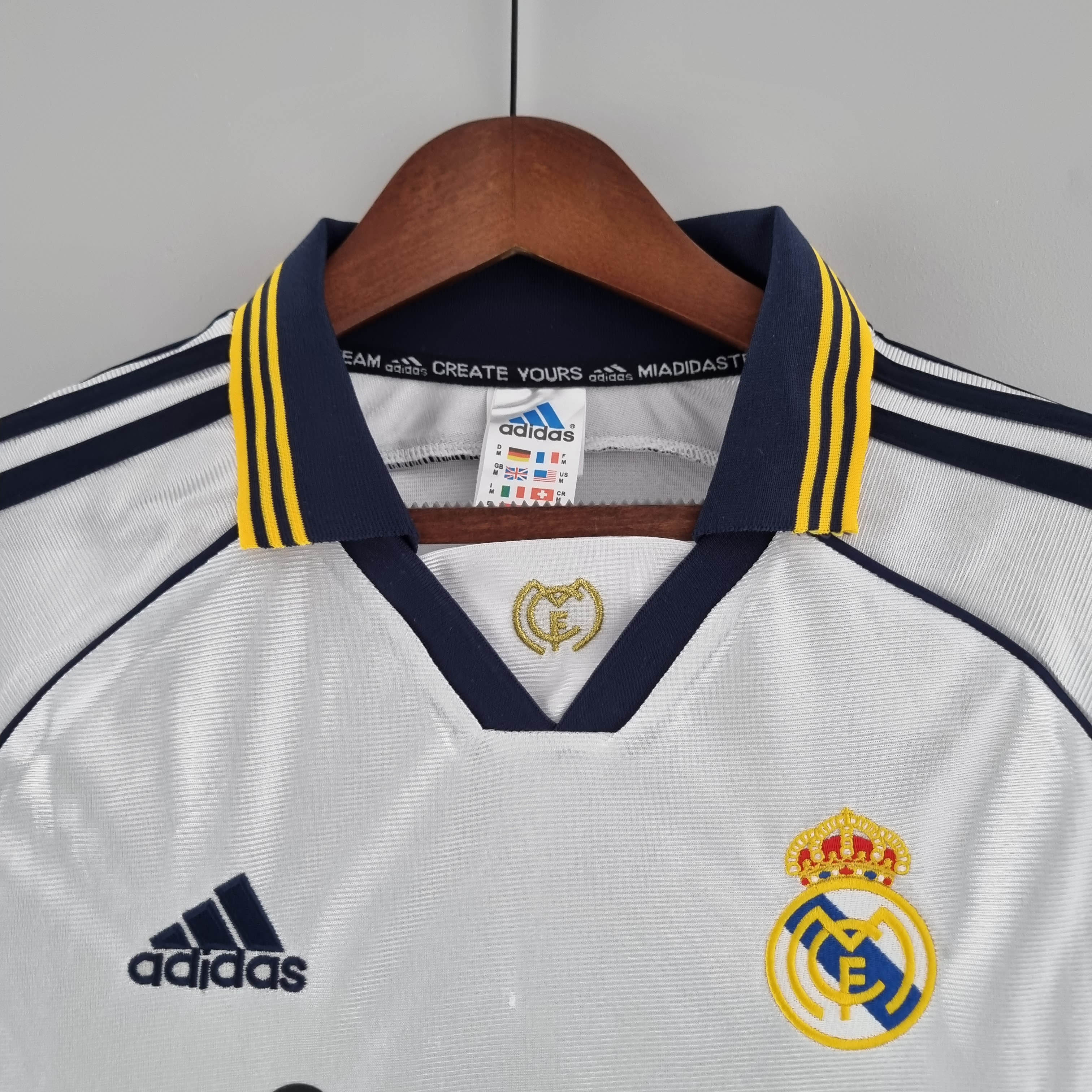 1998/2000 Retro Real Madrid Home:football jersey mysite: unitedjerseyfootball 邓江浪:football
