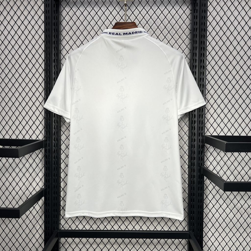 ManixJersey.com | Retro Real Madrid 1994-96 Home Jersey -Customize Name, Number and Patch | Worldwide Shipping