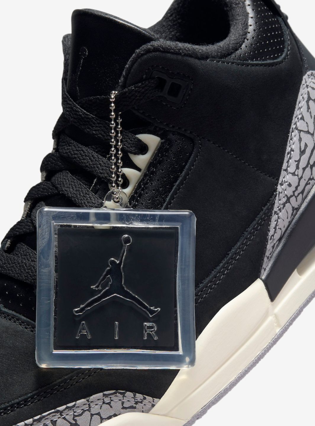Air Jordan 3 Retro Off Noir、JORDAN、Cacoeks