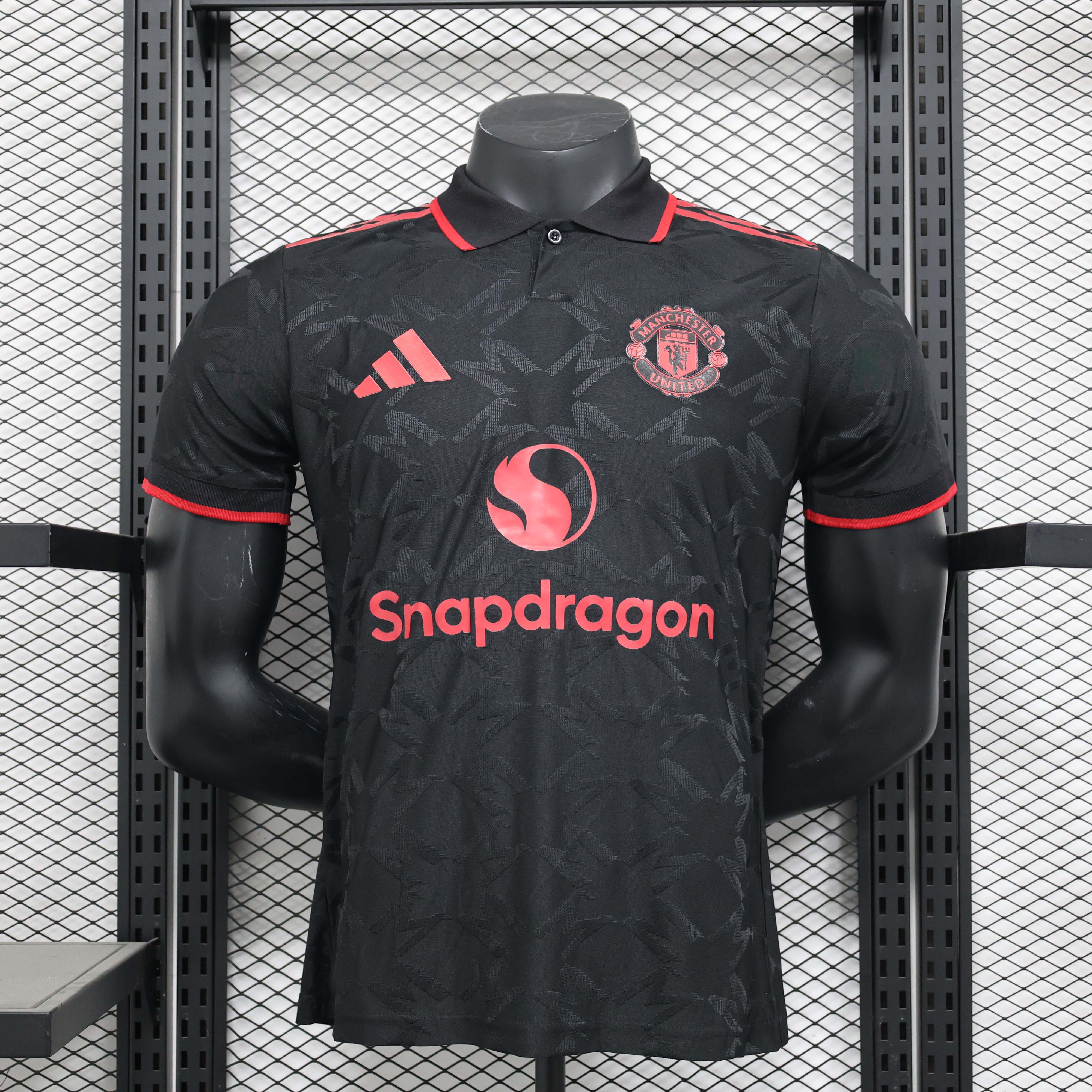 2024/2025 Player Version Manchester United Special Edition black Football Shirt 1:1 Thai Quality:football jersey mysite: unitedjerseyfootball 邓江浪:football