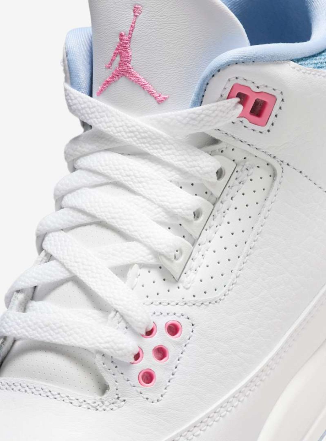 Air Jordan 3 Retro White Cobalt Bliss、JORDAN、Cacoeks