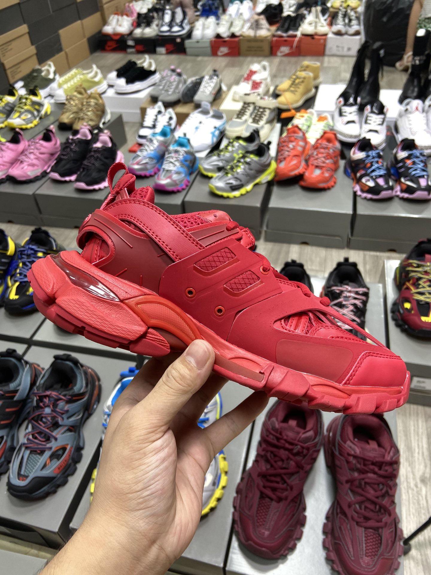 Balenciaga Track Trainer Red、mysite、Cacoeks