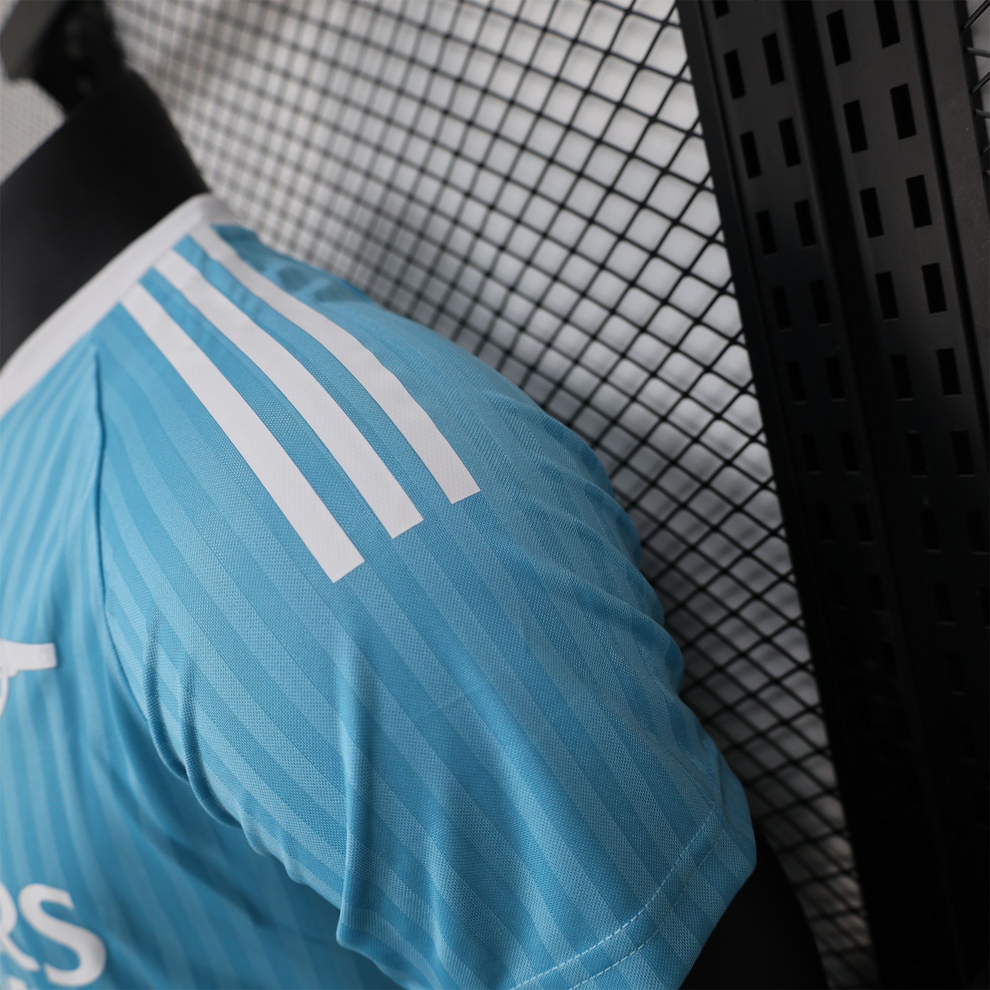 ManixJersey.com | Arsenal 24-25 Sky Blue Trefoil Vintage Jersey - Player Version -Customize Name, Number and Patch | Worldwide Shipping