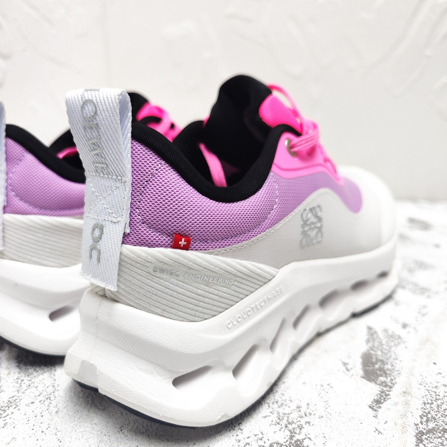 CLOUDTILT 2.0 SNEAKER BRIGHT PINK MIX PALE GRAY CALFSKIN AND BREATHABLE MESH、mysite、Cacoeks