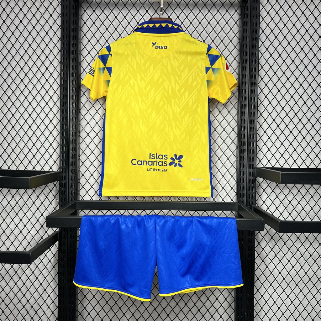 JerseysGala.com | Las Palmas 24-25 Home Stadium Kids Kit -Customize Name, Number and Patch | Worldwide Shipping