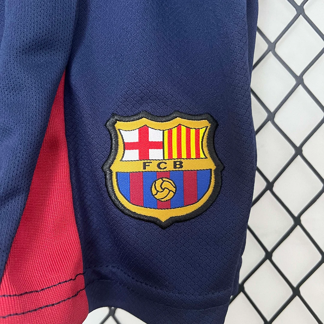 2024/2025 Barcelona Home Football Shirt 1:1 Thai Quality Kids Size:football jersey mysite: unitedjerseyfootball 邓江浪:football